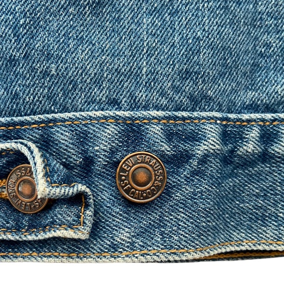 90s Levi’s 527 Type III Trucker Denim Jean Jacket - Picture 11 of 16